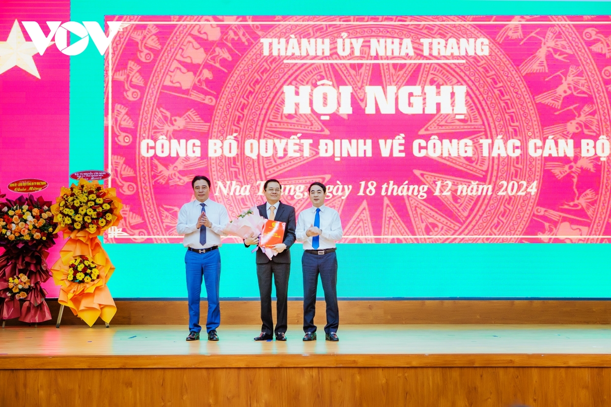 Thành phố Nha Trang, tỉnh Khánh Hòa có tân Bí thư Thành ủy